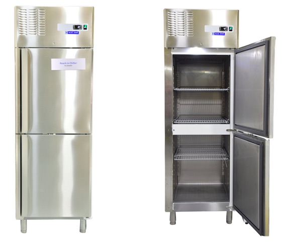 600 Liter Blue Star Stainless steel freezer and Stainless steel chiller